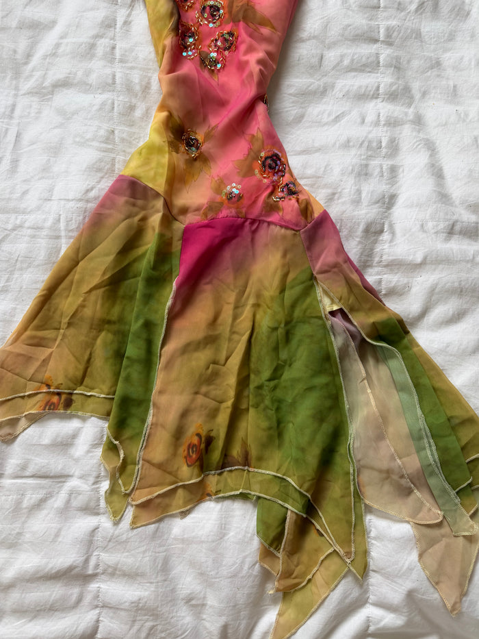 beaded fairy dress set