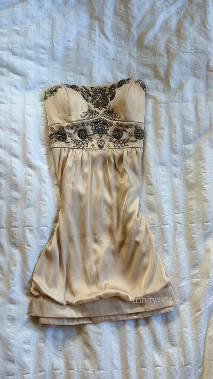 beaded sue wong dress