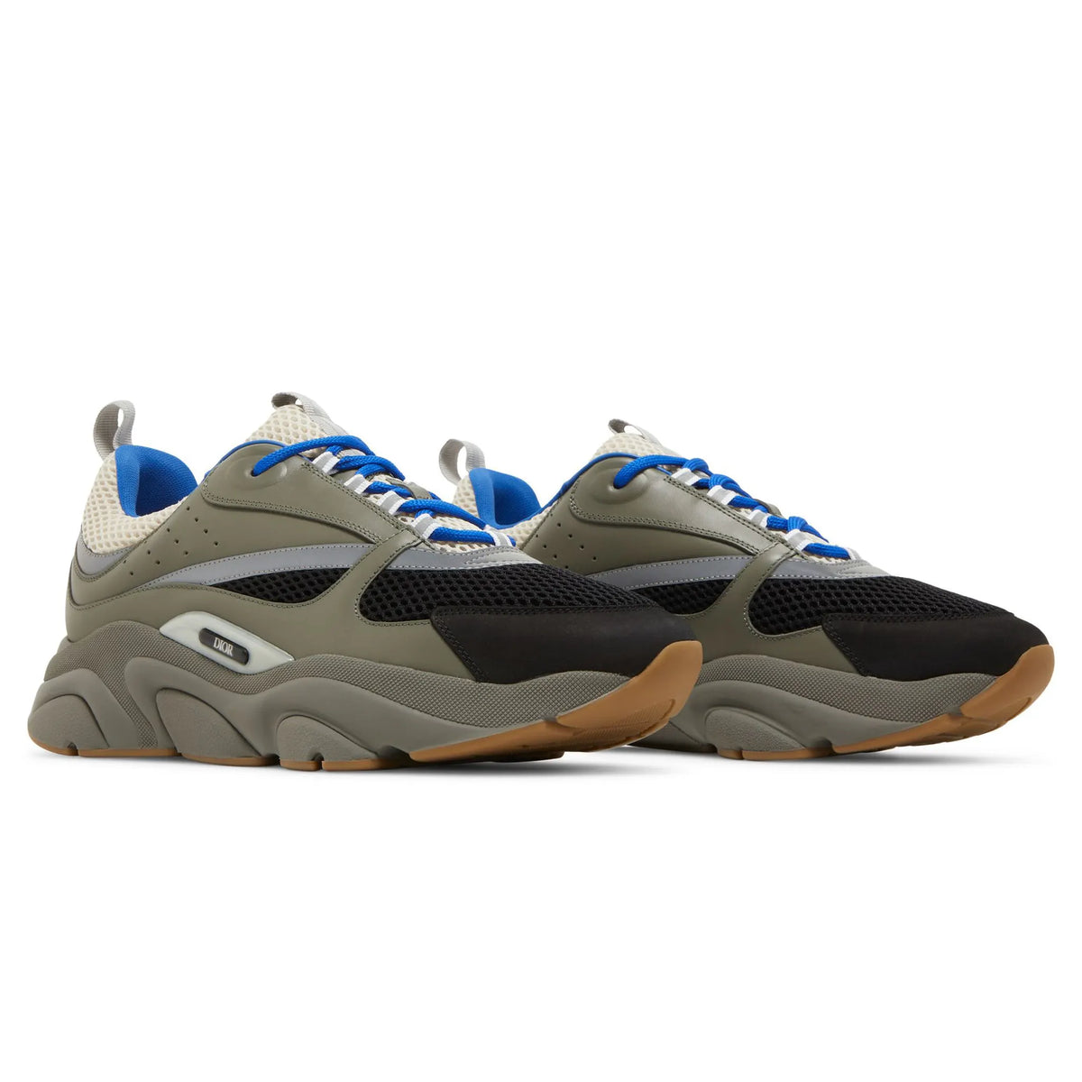 Dior B22 Olive Blue Trainer