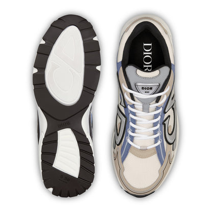 Dior B30 Cream Beige Blue Grey Trainer