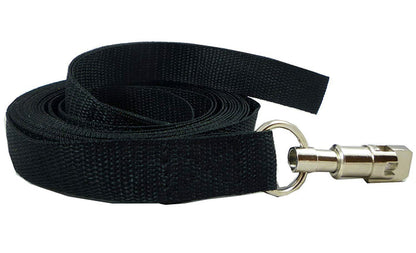 Dog Leash 1" Wide Nylon 6 Feet Long for Training Secure Locking Snap