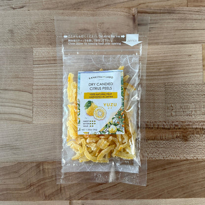 Dried Candied Citrus Peels Yuzu - Preserved Oakland