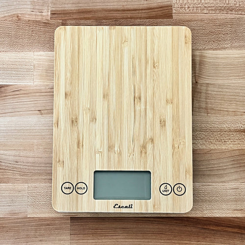 Escali Arti Digital Scale Bamboo - Preserved Oakland