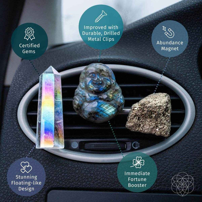Joyous Traveler - Floating Crystal Car Kit