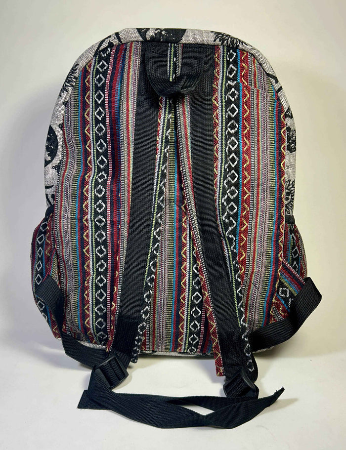 Large Mushroom Hemp Backpack - Smokin Resin Company