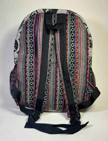 Large Mushroom Hemp Backpack - Smokin Resin Company