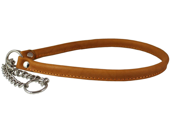 Martingale Genuine Leather Dog Collar Choker XLarge 24"-28" Neck, Mastiff, Cane Corso, Great Dane