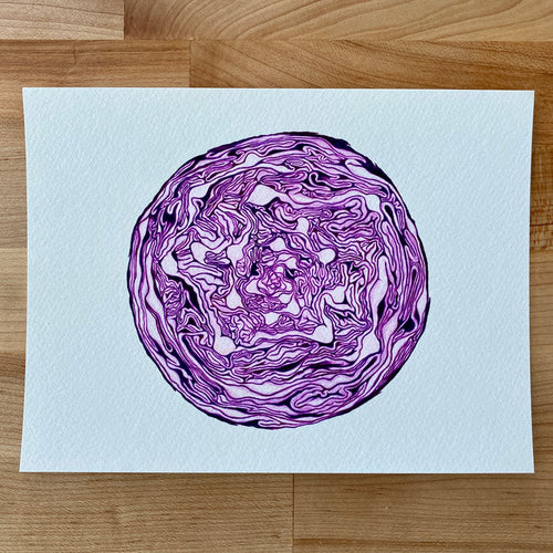 Mon Petit Chou Cabbage Print - Preserved Oakland