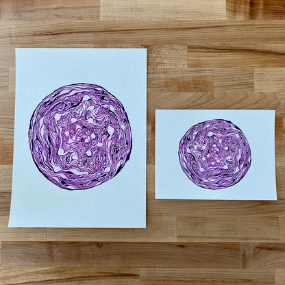 Mon Petit Chou Cabbage Print - Preserved Oakland