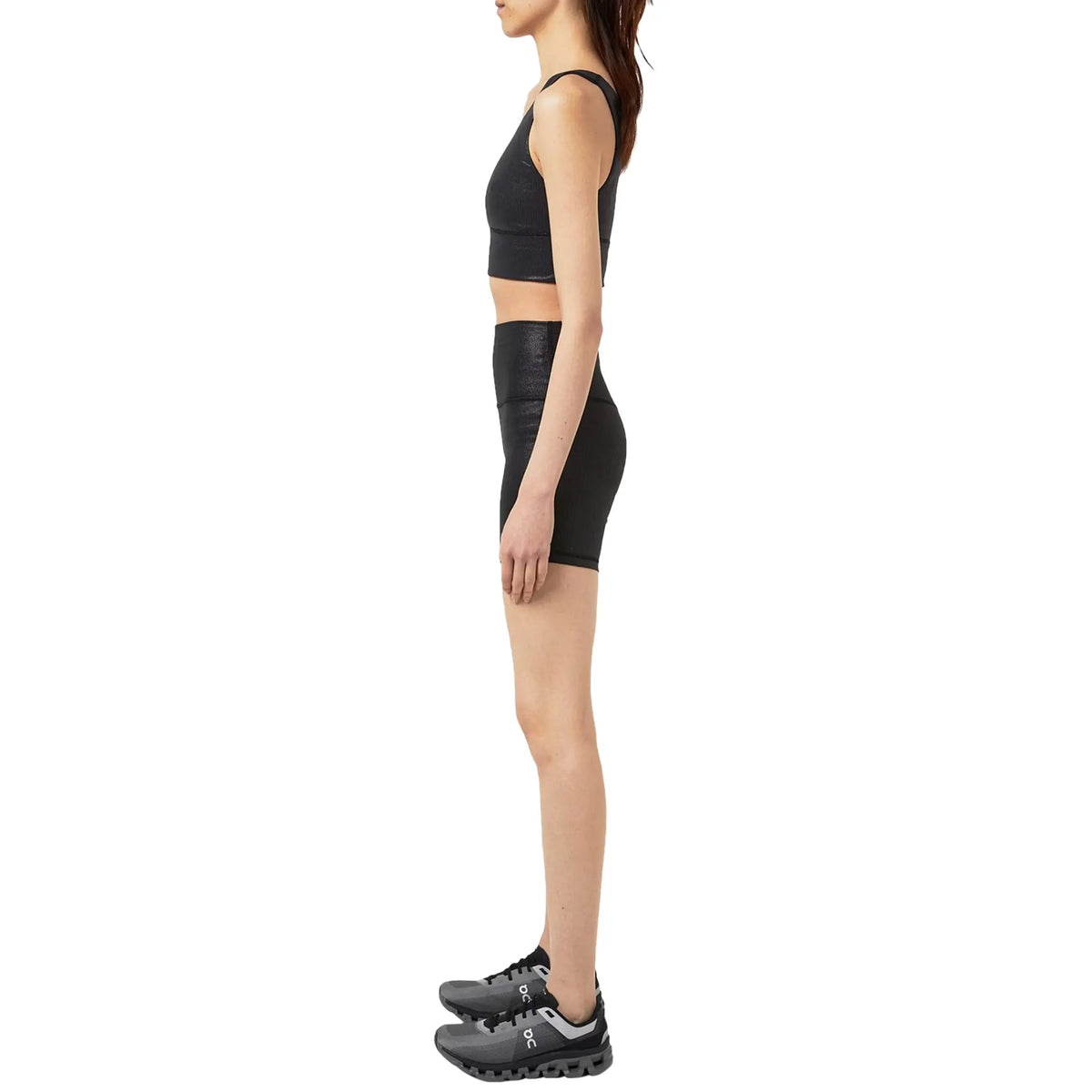 On Running Cloud 4 Pearl Black Shoes (W)