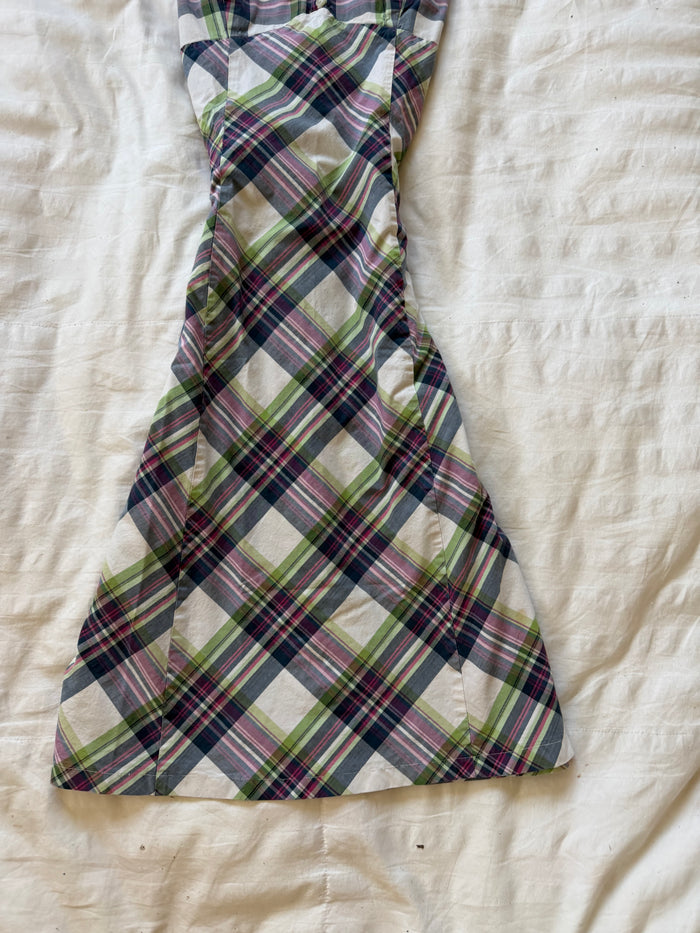 plaid dress