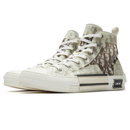 Preloved - Dior B23 Dior Oblique High White Sneaker