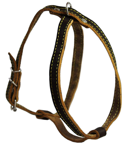 Real Leather Dog Harness, 12"-16" Chest size, 1/2" Wide, Yorkshire Terrier, Pomeranian