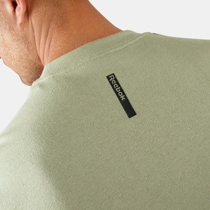 REEBOK APPAREL MEN Athlete T-Shirt HAZY GREEN