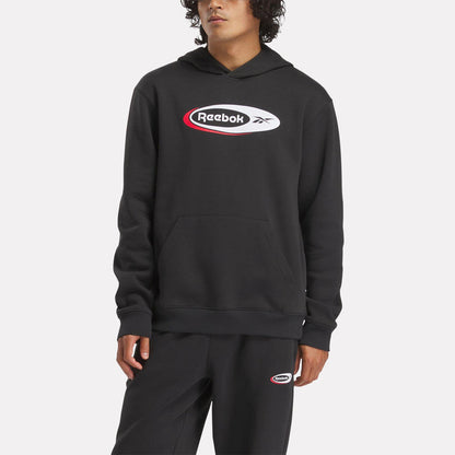 Reebok Apparel Men Brand Proud Hoodie BLACK