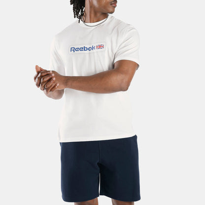 REEBOK APPAREL MEN ID Classics T-Shirt WHITE
