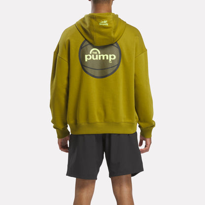 REEBOK APPAREL MEN Pump OG Hoodie MURKY GREEN