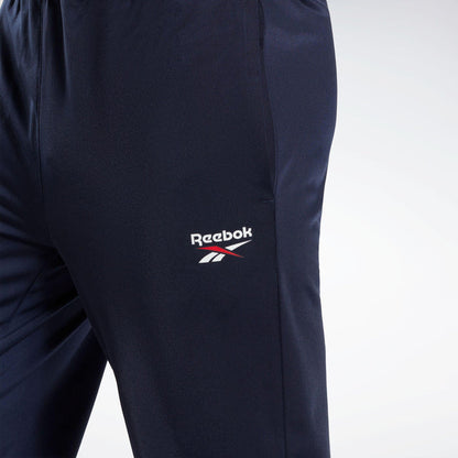 Reebok Apparel Men Reebok Identity Vector Knit Track Pants VECTOR NAVY