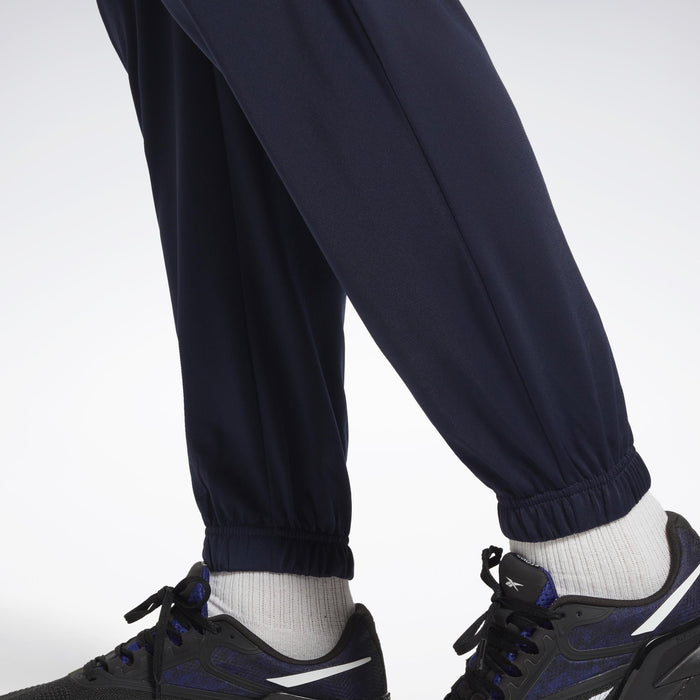 Reebok Apparel Men Reebok Identity Vector Knit Track Pants VECTOR NAVY