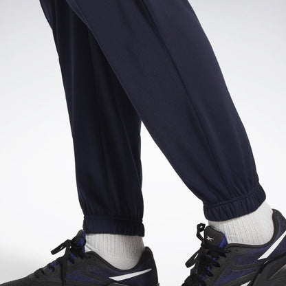 Reebok Apparel Men Reebok Identity Vector Knit Track Pants VECTOR NAVY