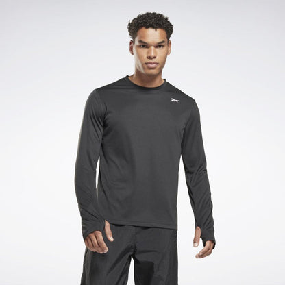 Reebok Apparel Men Training Long-Sleeve Top NGHBLK