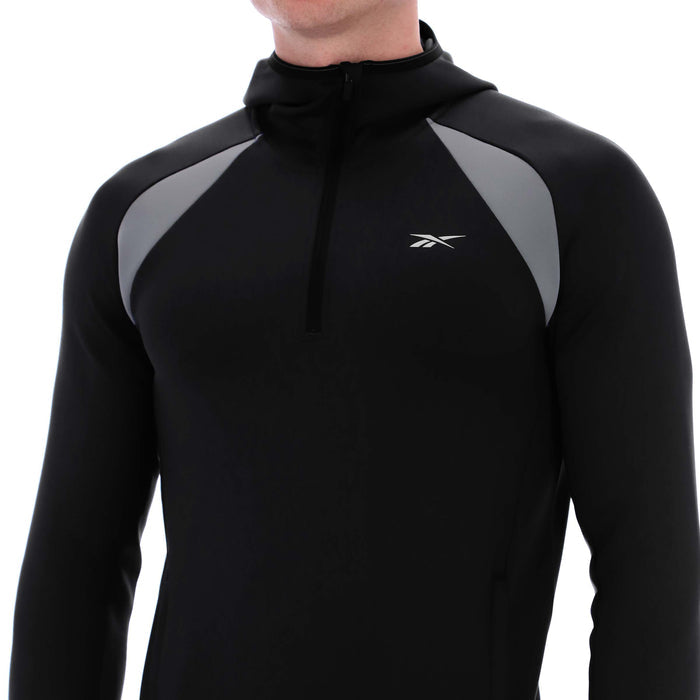 REEBOK APPAREL MEN Vector Warm-Up Jacket BLACK
