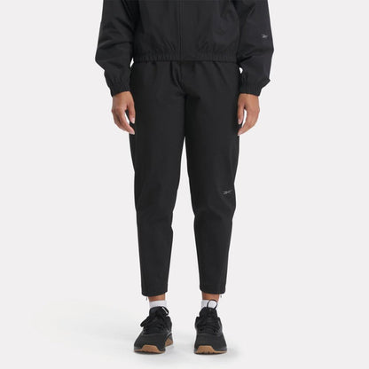Reebok Apparel Women Active Collective SkyStretch Woven Pants BLACK