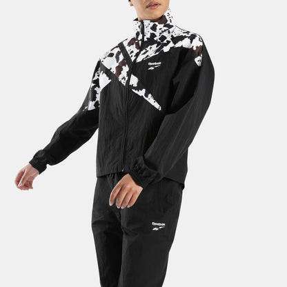 REEBOK APPAREL WOMEN Vector Track Jacket OX PRINT/BLACK