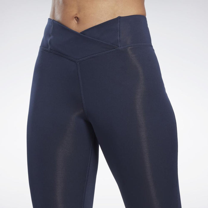 Reebok Apparel Women Workout Ready Basic High-Rise Leggings VECNAV
