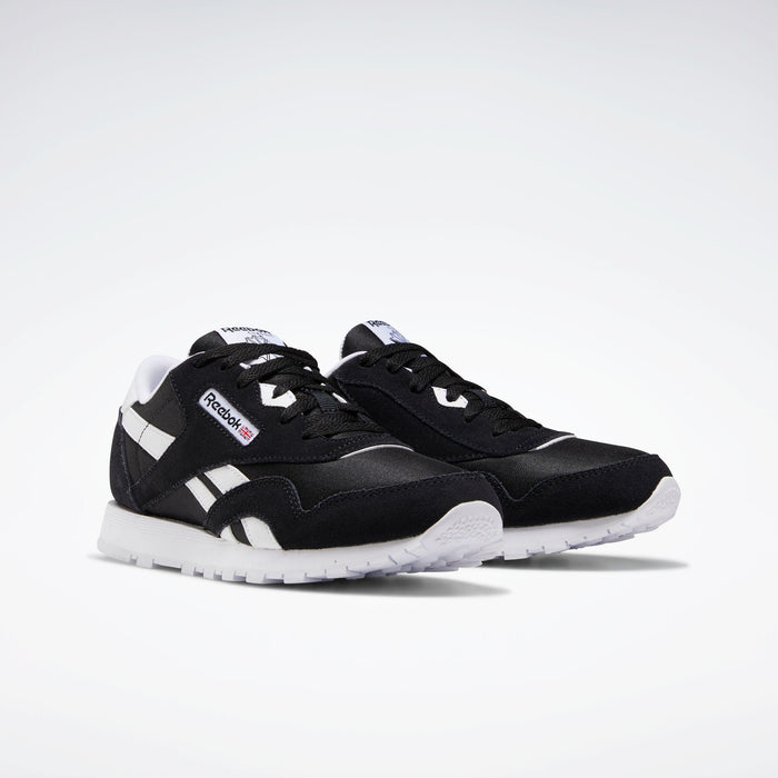 Reebok Footwear Kids Classic Nylon Shoes - Grade School BLACK/BLACK/WHITE