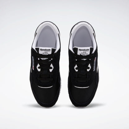 Reebok Footwear Kids Classic Nylon Shoes - Grade School BLACK/BLACK/WHITE