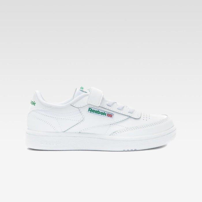 Reebok Footwear Kids Club C Shoes - Preschool WHITE/GLEN GREEN