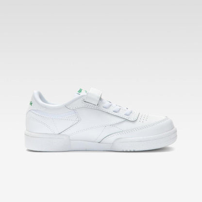 Reebok Footwear Kids Club C Shoes - Preschool WHITE/GLEN GREEN