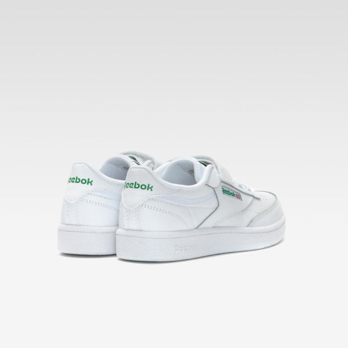 Reebok Footwear Kids Club C Shoes - Preschool WHITE/GLEN GREEN