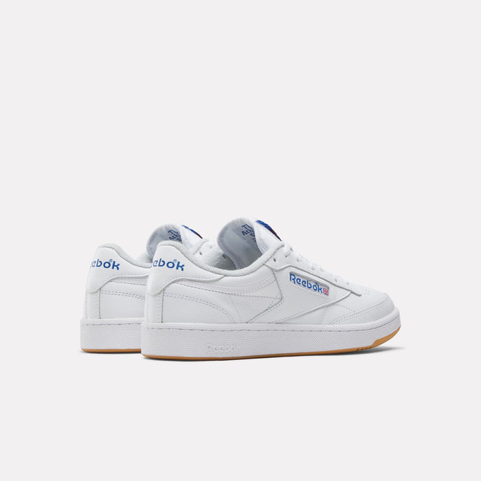 REEBOK FOOTWEAR MEN Club C 85 Shoes FTWRWHITE/BLUE/GUM