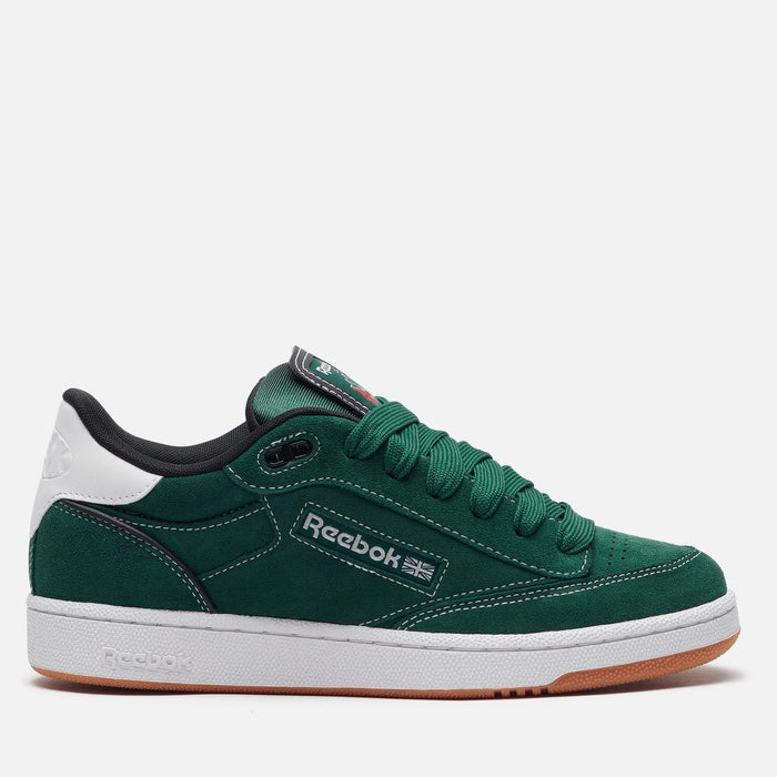 Reebok Footwear Men Club C Bulc Clean Shoes DARKGREEN/BLACK/WHITE