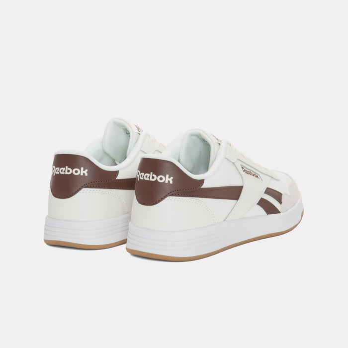 REEBOK FOOTWEAR MEN Court Advance Shoes CHALK/FORMALBROWN/GUM