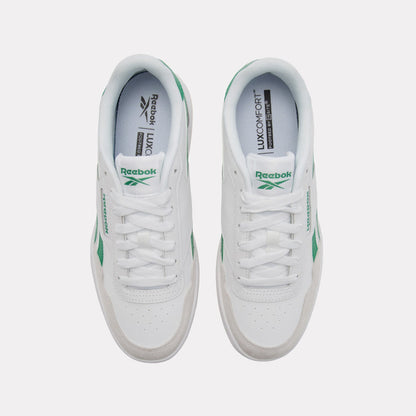 REEBOK FOOTWEAR MEN Court Advance Shoes WHITE/TEAMGREEN/GUM