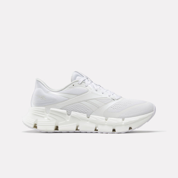 REEBOK FOOTWEAR MEN FloatZig 2 Running Shoes WHITE/WHITE/WHITE