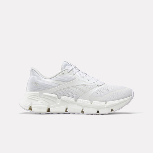 REEBOK FOOTWEAR MEN FloatZig 2 Running Shoes WHITE/WHITE/WHITE