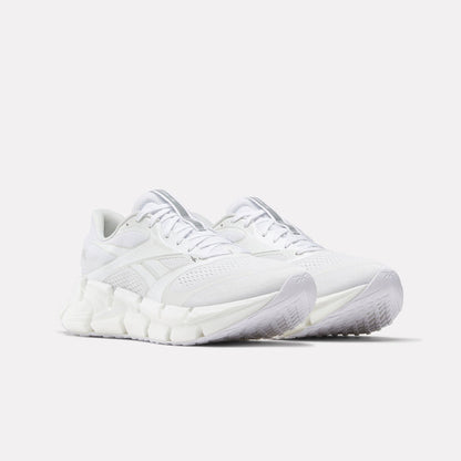 REEBOK FOOTWEAR MEN FloatZig 2 Running Shoes WHITE/WHITE/WHITE