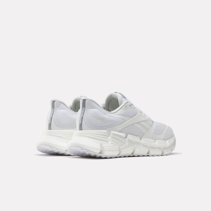 REEBOK FOOTWEAR MEN FloatZig 2 Running Shoes WHITE/WHITE/WHITE