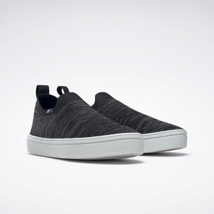 Reebok Footwear Women Onlux Slip-On Shoes CBLACK/PUGRY6/FTWWHT