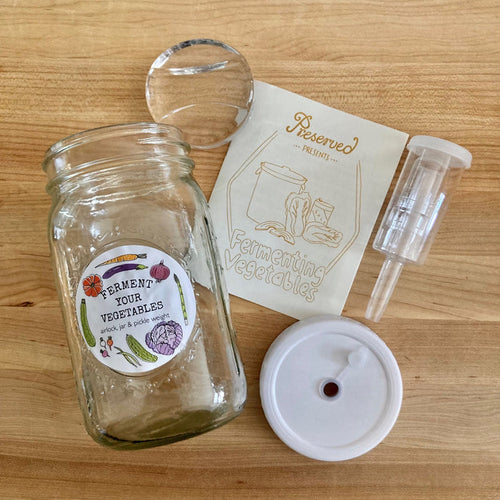 Small Fermenting Vegetable Kit - Preserved Oakland