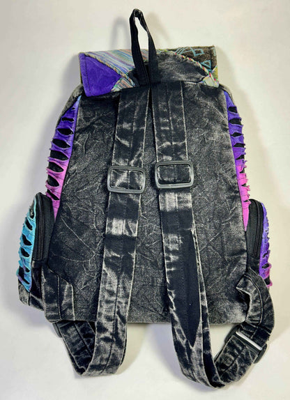 Soho Turquoise Patchwork Backpack - Smokin Resin Company