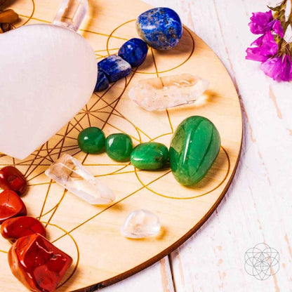 The Divination Crystal Grid Set