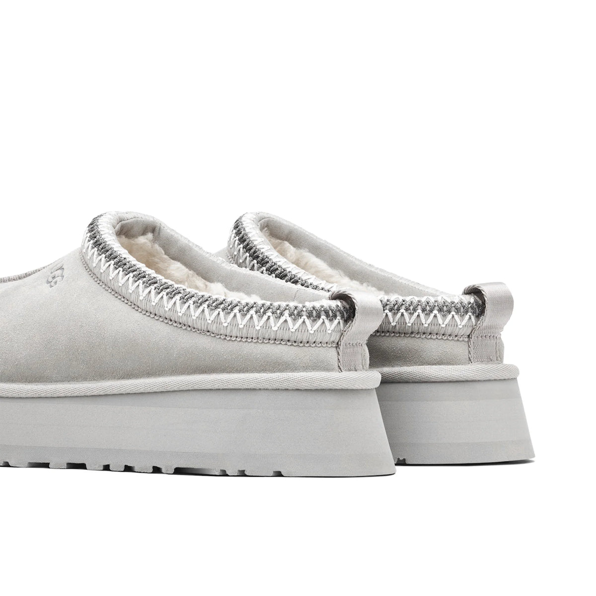 UGG Tazz Platform Seal Grey Slippers (W)