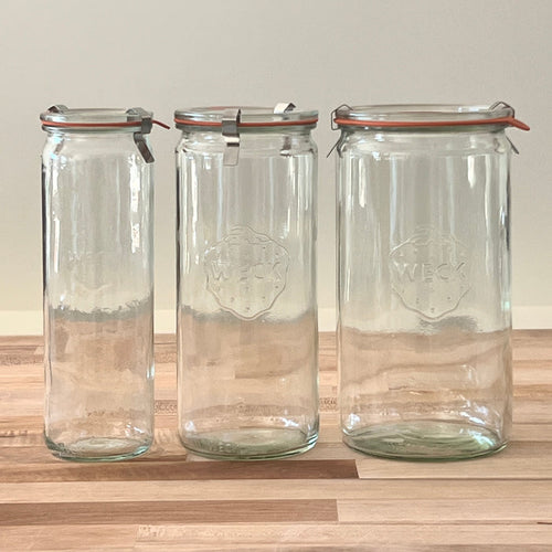 Weck Cylindrical Canning Jars - Preserved Oakland