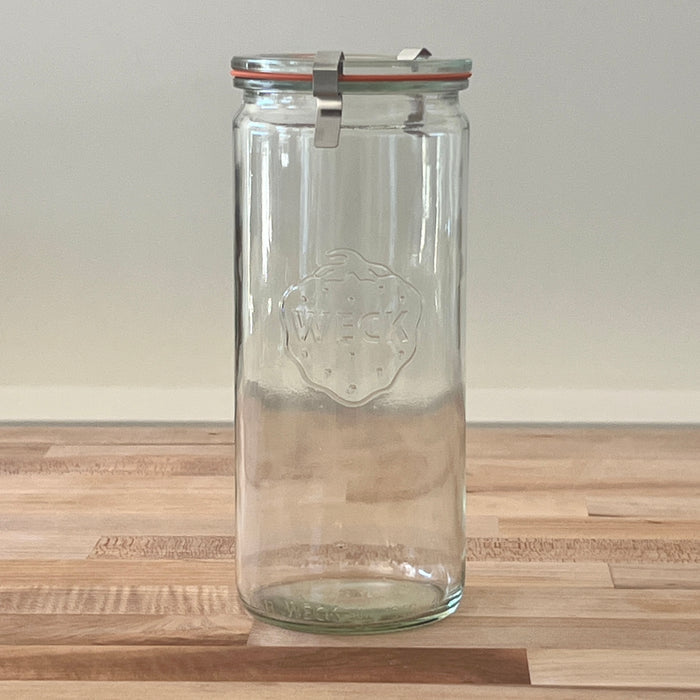 Weck Cylindrical Canning Jars 1 Liter - Preserved Oakland