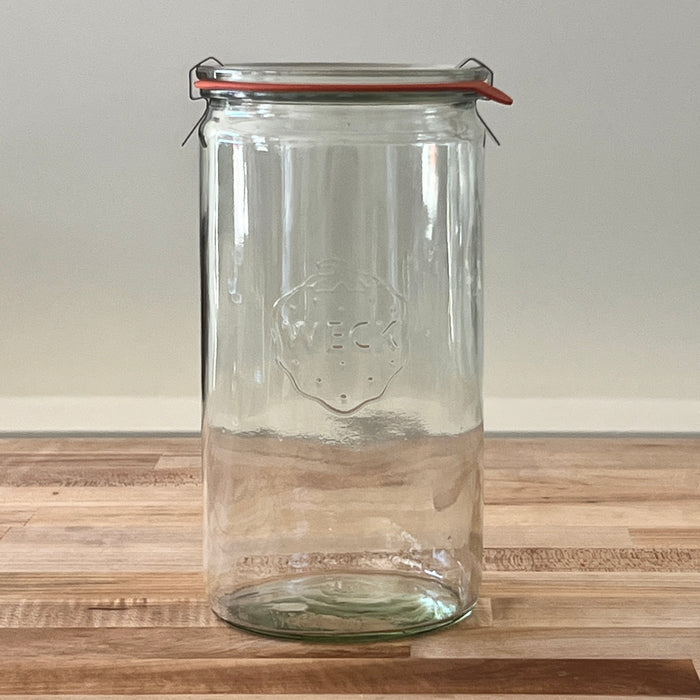 Weck Cylindrical Canning Jars 1.5 Liter - Preserved Oakland